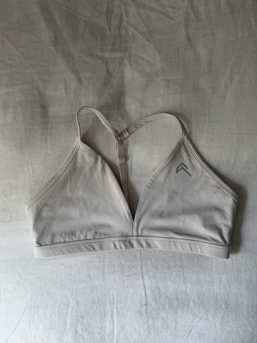 Oner Active White Minimal Bra